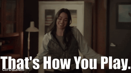 Woman Dancing That's How You Play GIF