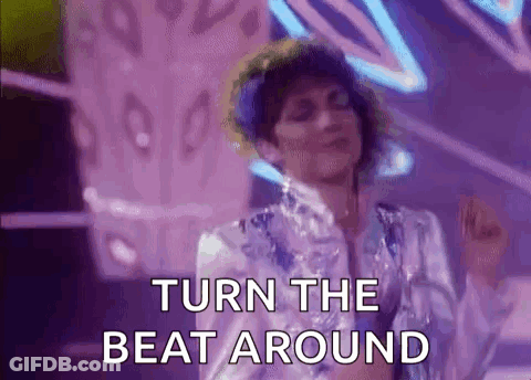 Woman Dancing Turn The Beat Around GIF