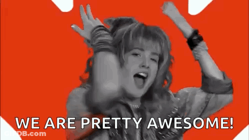Woman Dancing We Are Pretty Awesome GIF