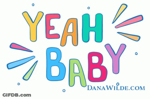 Woman Dancing With Arms In Air Saying Oh Yeah GIF