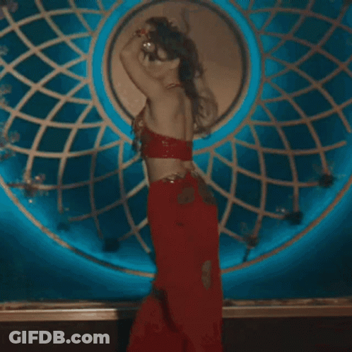 Woman Dancing With Arms Outstretched Eyes Closed GIF