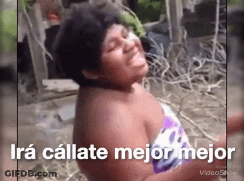 Woman Dancing With Ir A Callate Mejor Mejor GIF