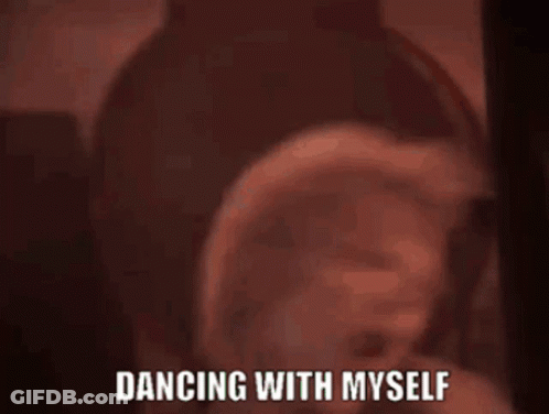 Woman Dancing With Myself GIF