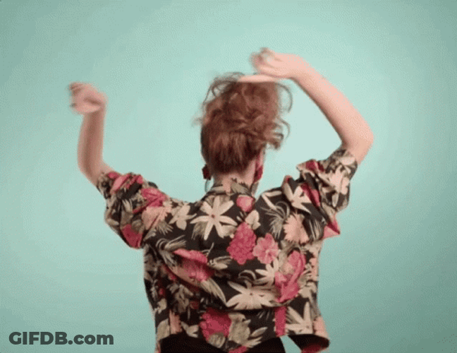 Woman Dancing Yaaas GIF