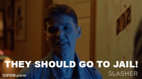 Woman Dark Room They Should Go To Jail GIF