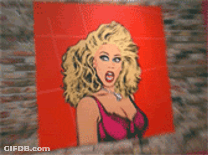 Woman Digital Art Que Reaction GIF