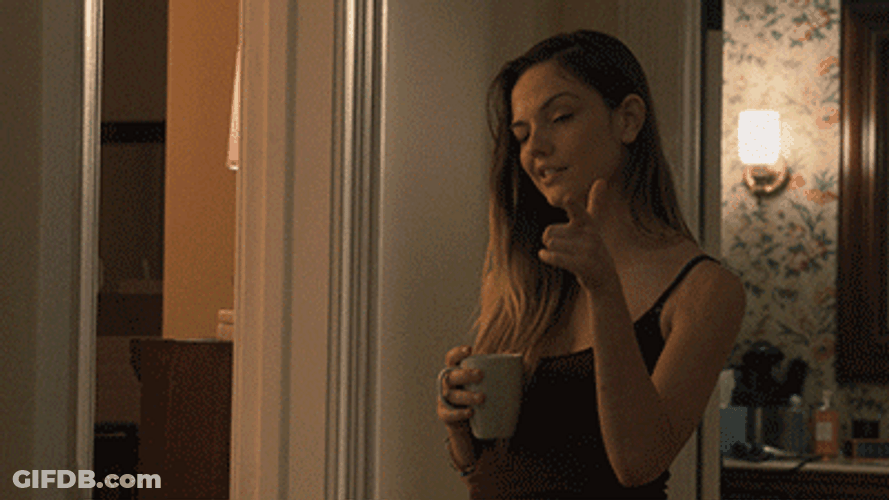 Woman Doing Finger Gun GIF