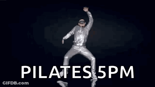 Woman Dressed As Swan Dancing Pilates 5Pm GIF
