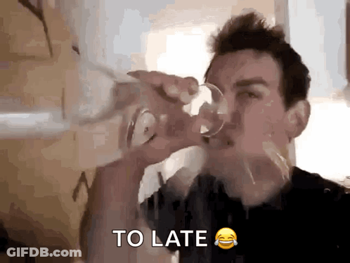 Woman Drinking Arrowhead Water GIF