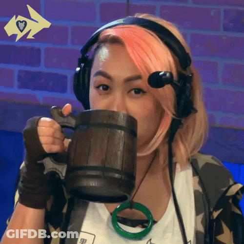 Woman Drinking Coffee Side Eye Meme GIF