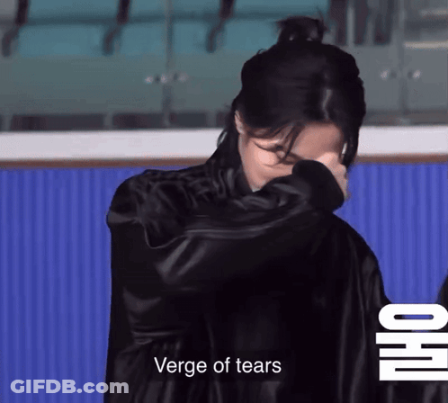 Woman Drinking Water With Letter Y In Corner GIF