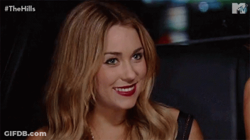 Woman Drinking Wine With The Hills GIF
