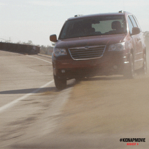 Woman Driving Crazy Out On The Lane GIF