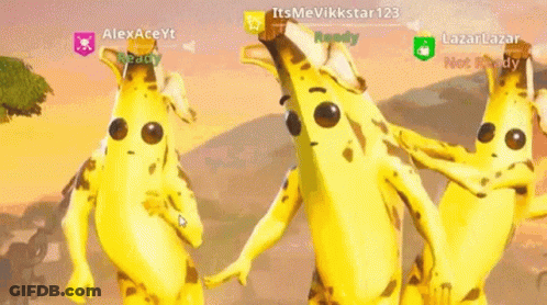 Woman Eating Banana Saying Hello There GIF