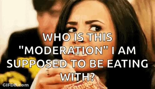 Woman Eating Chips Asks Who Is This Moderation GIF
