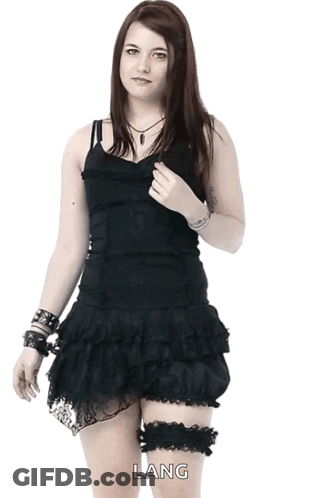 Woman Eating Fried Chicken And Sausage Skewer GIF