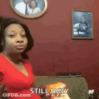 Woman Eating Pizza On Couch GIF