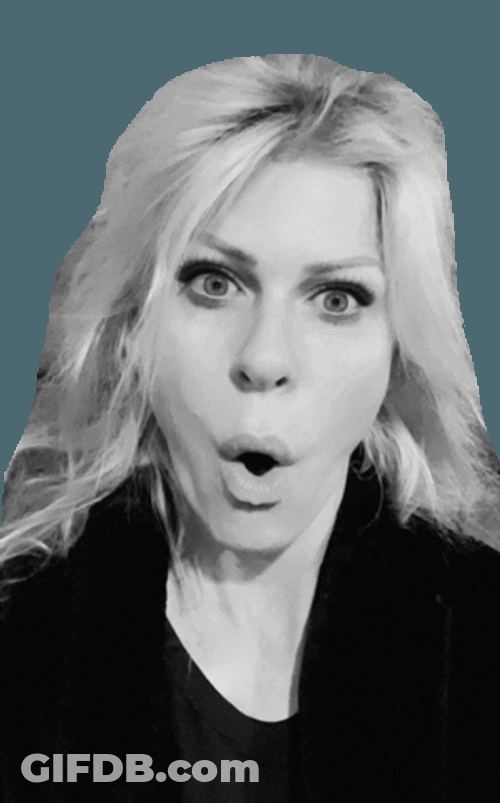 Woman Embrace The Crazy Hair GIF