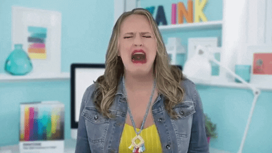 Woman Emotional Meltdown Ugly Crying GIF