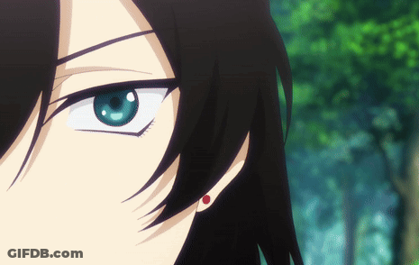 Woman Eyes Blue Eye Makeup Close Up GIF