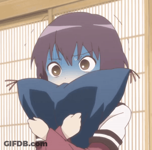 Woman Eyes Closed Examined By Gloved Hand GIF