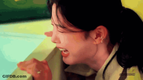Woman Face Close Up Jung Yeom GIF