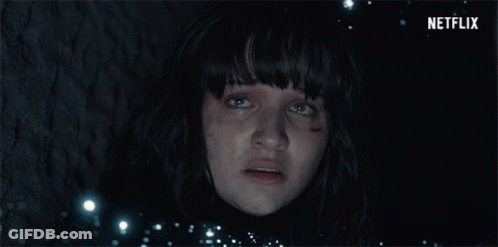 Woman Face Close Up Netflix GIF