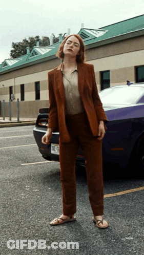 Woman Face Close Up New Era GIF