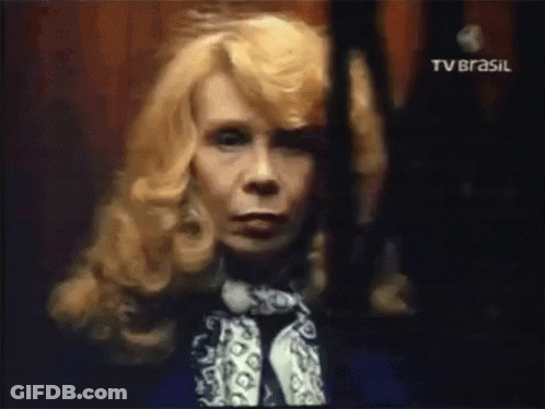 Woman Face Close Up TV Brasil Logo GIF