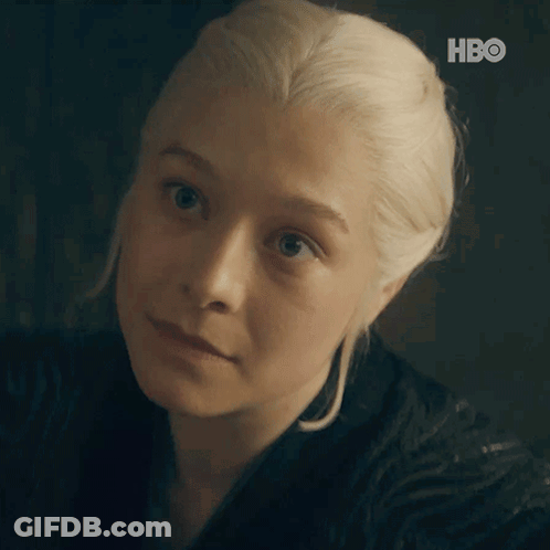 Woman Face Close Up With HBO Logo GIF