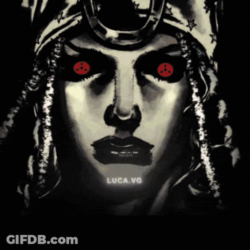 Woman Face Close Up With Luca.vg GIF