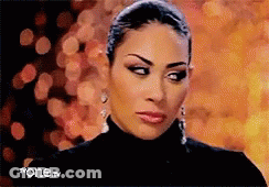 Woman Face Close Up With None.tv GIF