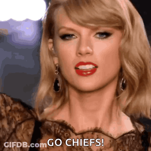 Woman Face Go Chiefs GIF