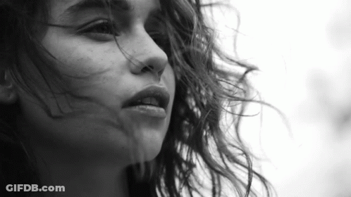 Woman Face Gray Sweater GIF