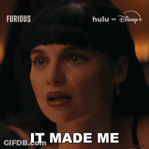 Woman Face In Disney Advertisement For Furious GIF