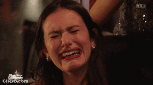 Woman Face In Star Academy Advertisement GIF