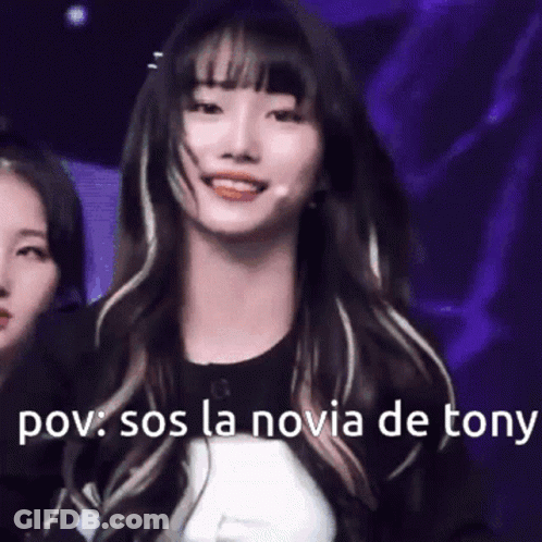 Woman Face POV: Sos La Novia De Tony GIF