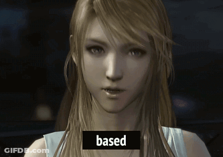 Woman Face Saying Based GIF