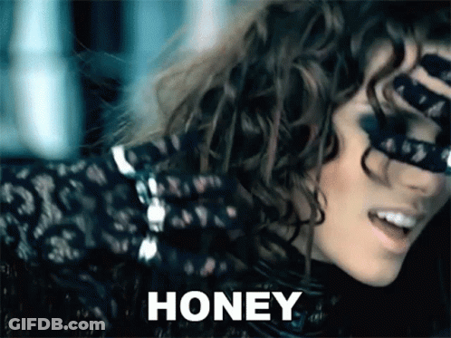 Woman Face Saying Honey GIF