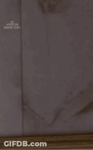 Woman Face Saying Knotty Pine GIF