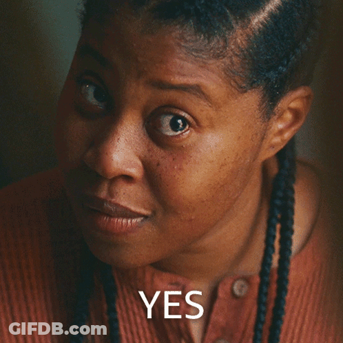 Woman Face Says I Think It's Beautiful GIF
