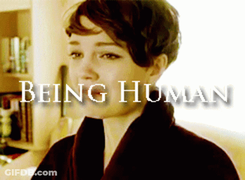 Woman Face With Being Human GIF