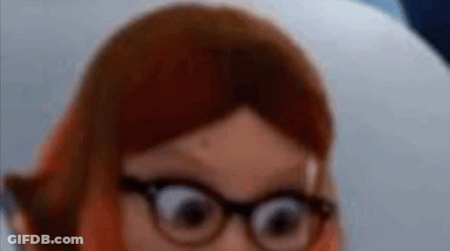 Woman Face With Glasses GIF