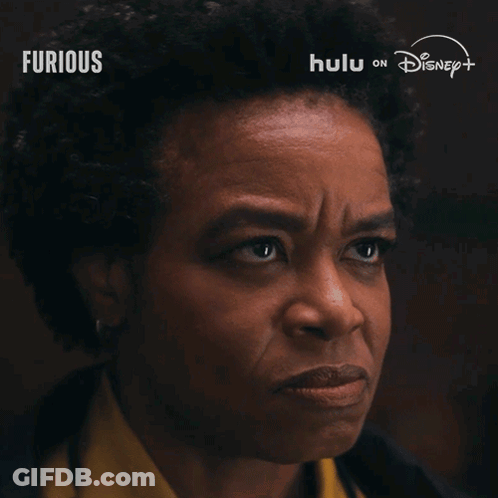Woman Face With Hulu On Disney GIF