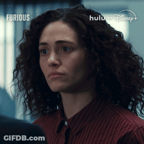 Woman Face With Hulu On Disney GIF
