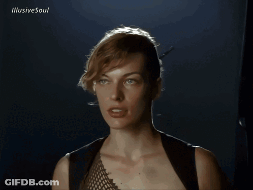 Woman Face With Illusive Soul GIF