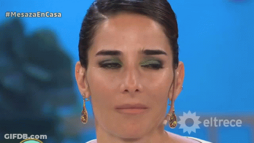 Woman Face With #Mesazaencasa GIF