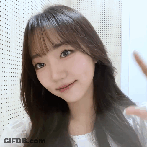 Woman Face With Polka Dot Wall GIF