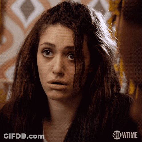 Woman Face With Showtime Logo GIF