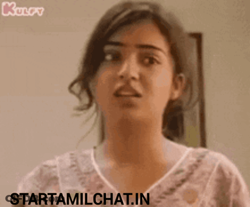 Woman Face With Starttamilchat.in GIF